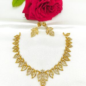 AD Stones Necklace Set