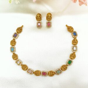 Navratna Lakshmi Necklace