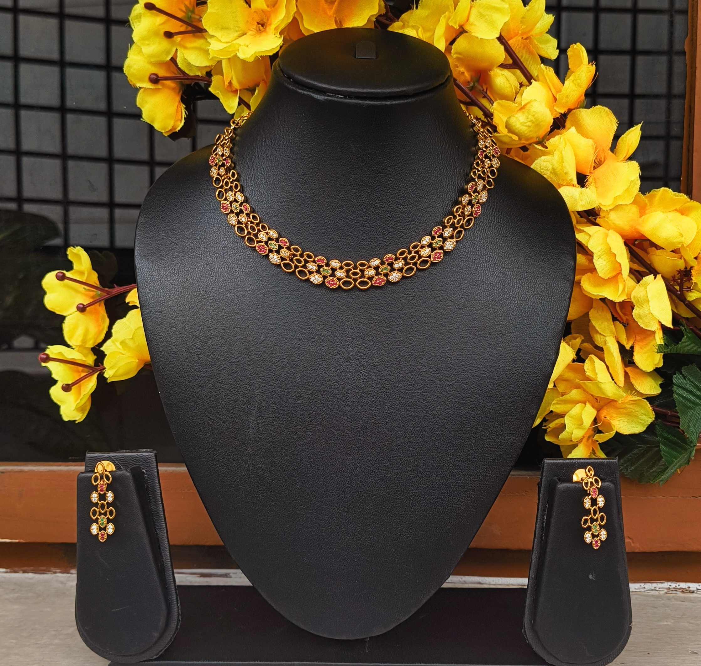 Gold Plated AD Necklace - Image 2