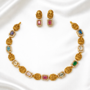Navratna Lakshmi Necklace