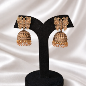 Zivara Butterfly Jhumkas