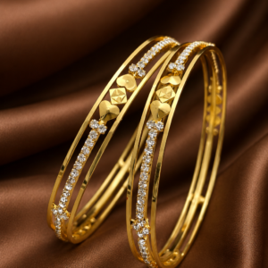 Gold AD Bangles 2/4